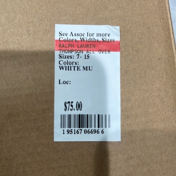 Ralph Lauren canvas slip on shoes - Picture 2 of 4